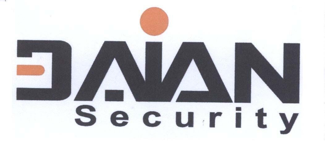 Mẫu nhãn hiệu DAIAN Security