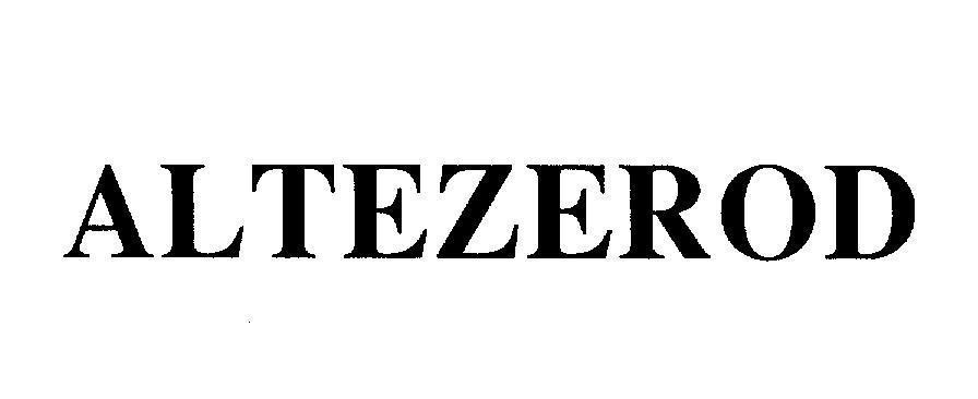 Mẫu nhãn hiệu ALTEZEROD