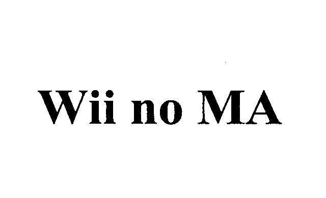 Mẫu nhãn hiệu Wii no MA