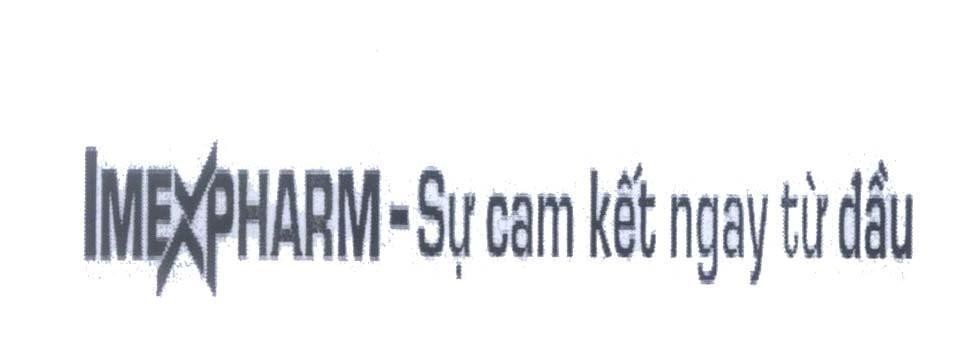 Mẫu nhãn hiệu IMEXPHARM - Sự cam kết ngay từ đầu