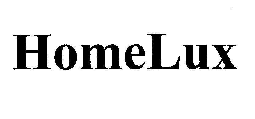 Mẫu nhãn hiệu HomeLux