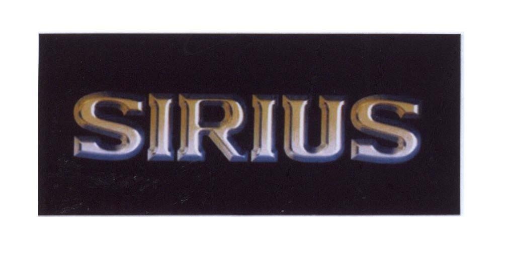 Mẫu nhãn hiệu SIRIUS