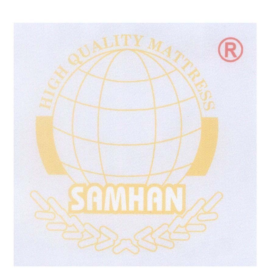 Mẫu nhãn hiệu SAMHAN HIGH QUALITY MATTRESS