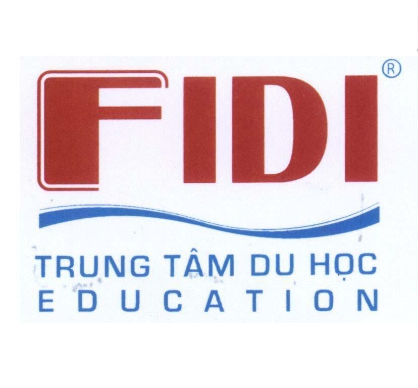 Mẫu nhãn hiệu FIDI Trung Tâm Du Học EDUCATION