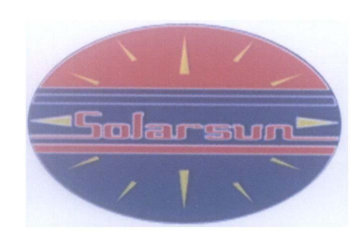 Mẫu nhãn hiệu Solar Sun