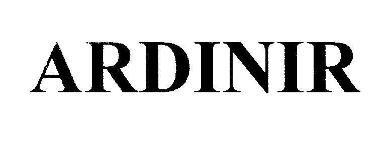 Mẫu nhãn hiệu ARDINIR