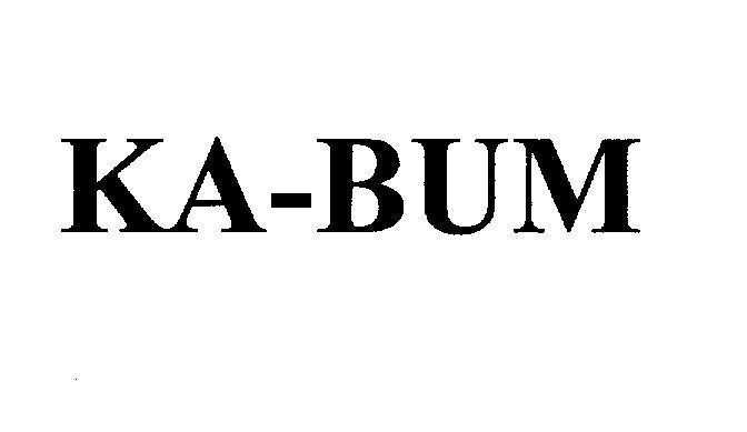 Mẫu nhãn hiệu KA - BUM