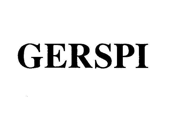 Mẫu nhãn hiệu GERSPI