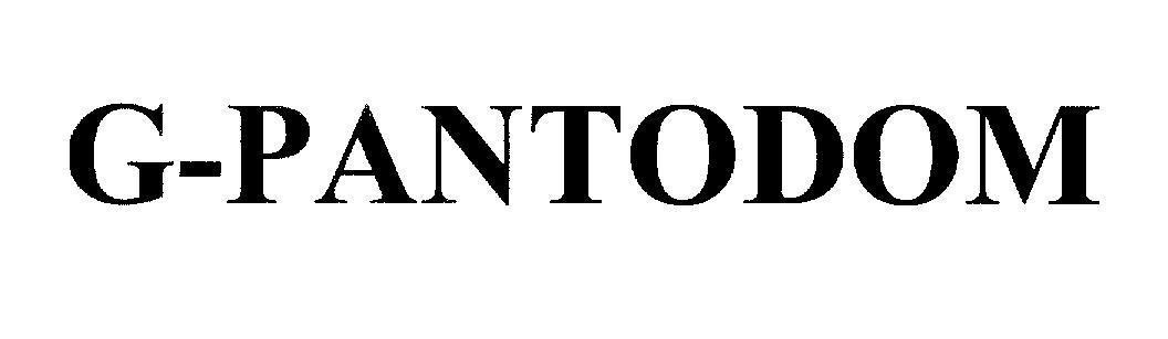 Mẫu nhãn hiệu G-PANTODOM