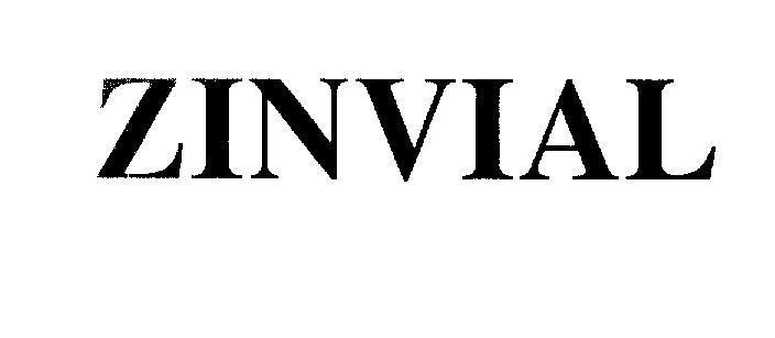 Mẫu nhãn hiệu ZINVIAL