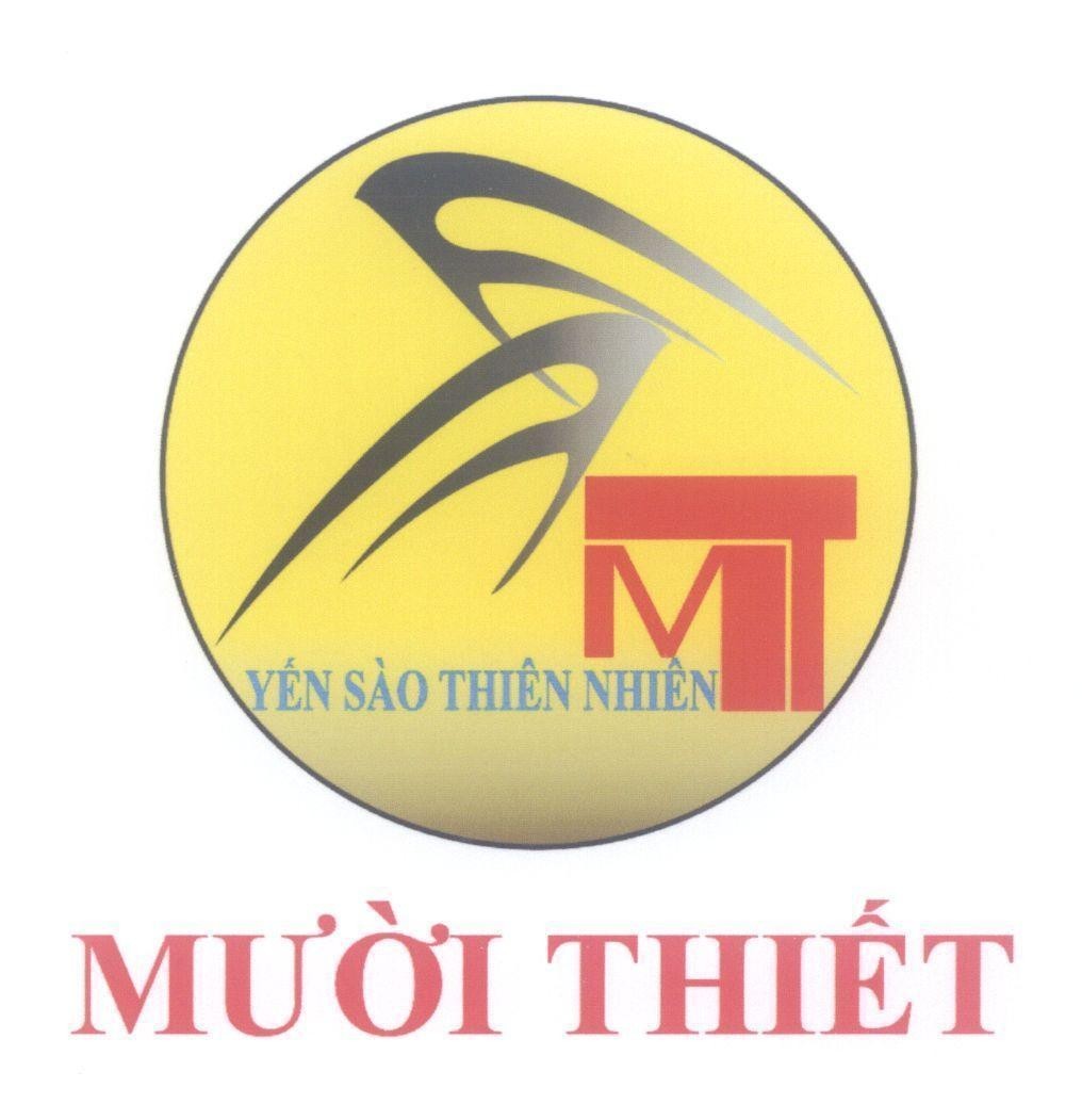 Mẫu nhãn hiệu MT Mười Thiết Yến Sào Thiên Nhiên
