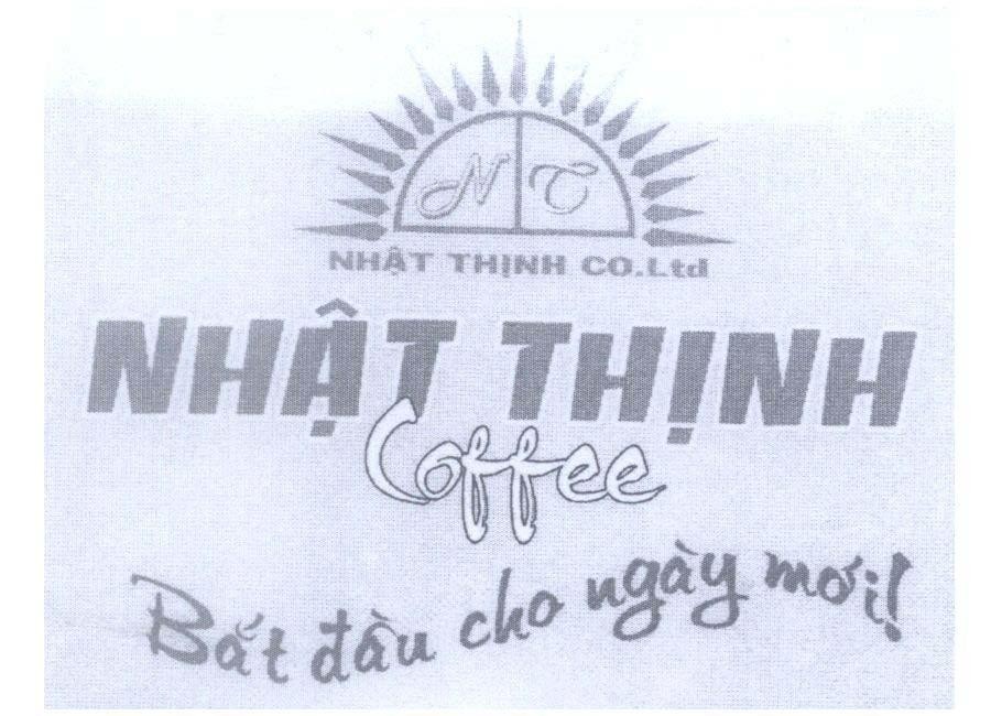 Mẫu nhãn hiệu NT Nhật Thịnh Co., Ltd Nhật Thịnh Coffee Bắt đầu cho ngày mới