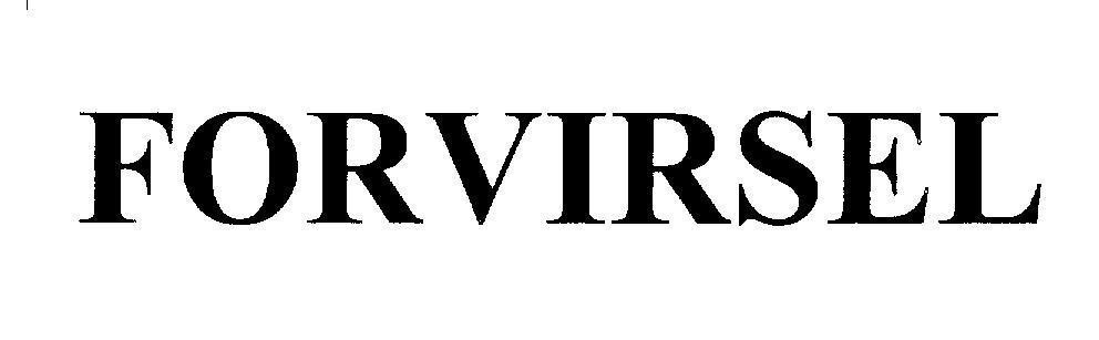 Mẫu nhãn hiệu FORVIRSEL