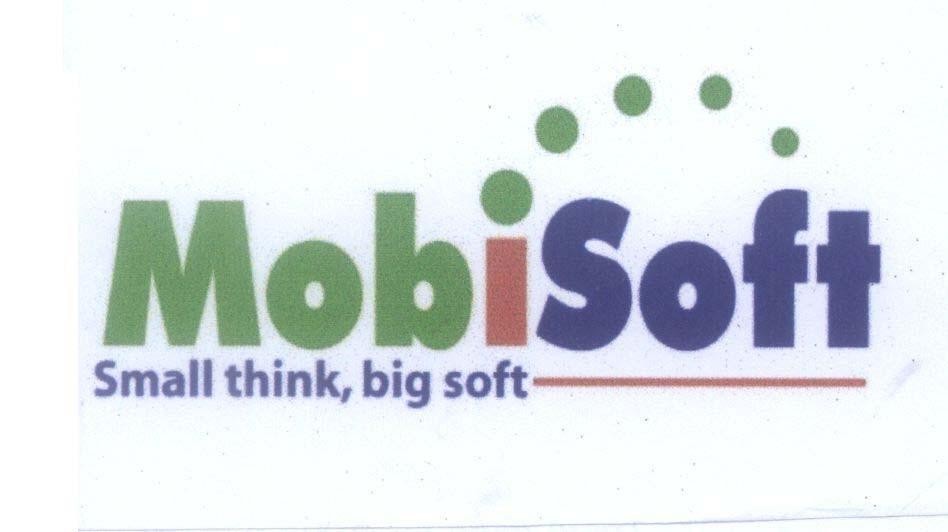 Mẫu nhãn hiệu Mobisoft Mobi soft Small think, big soft