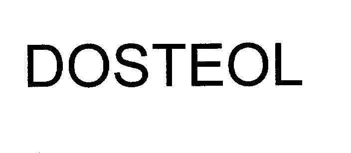 Mẫu nhãn hiệu DOSTEOL