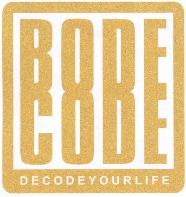 Mẫu nhãn hiệu BODE CODE DECODEYOURLIFE
