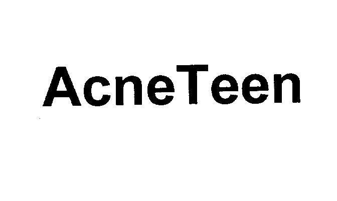 Mẫu nhãn hiệu AcneTeen