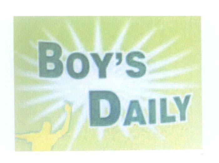Mẫu nhãn hiệu Boy's DAILY