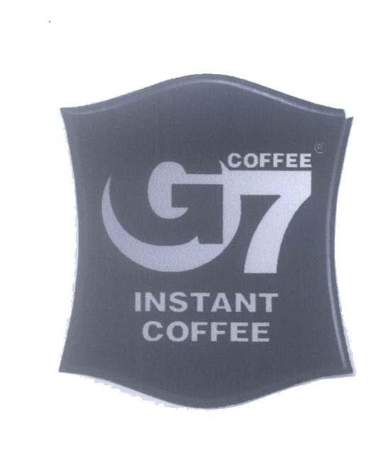 Mẫu nhãn hiệu G7 COFFEE INSTANT COFFEE