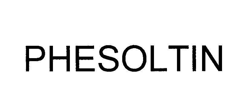 Mẫu nhãn hiệu PHESOLTIN