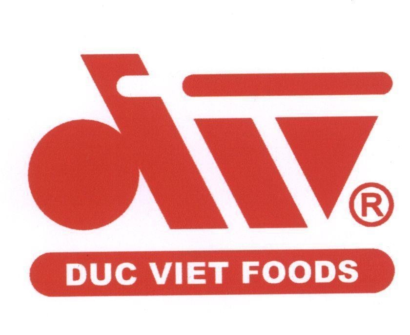 Mẫu nhãn hiệu DV DUC VIET FOODS