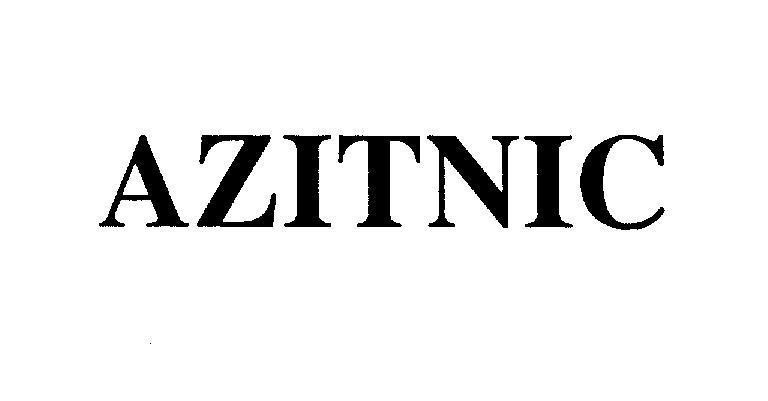 Mẫu nhãn hiệu AZITNIC