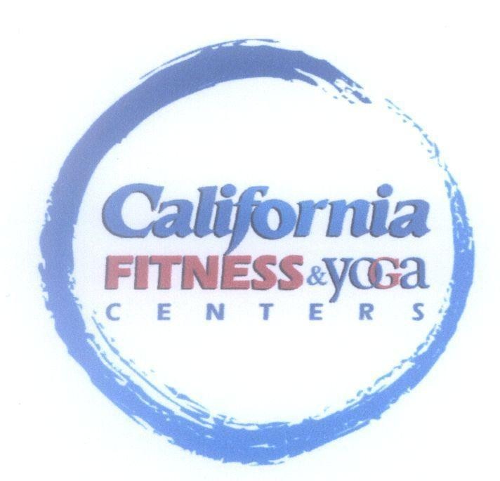 Mẫu nhãn hiệu California FITNESS & YOGA CENTERS