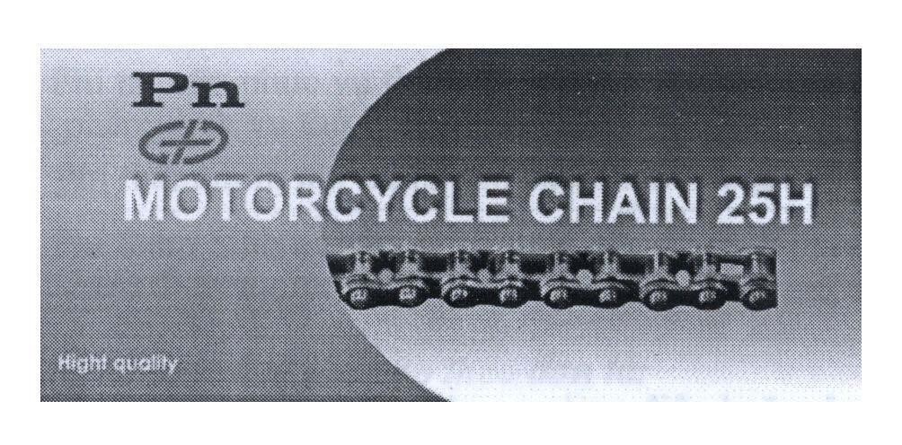 Mẫu nhãn hiệu Pn MOTORCYCLE CHAIN 25H HIGHT QUALITY