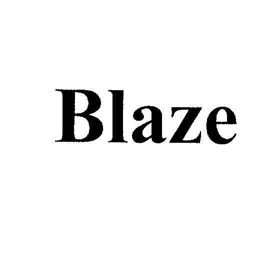 Mẫu nhãn hiệu Blaze