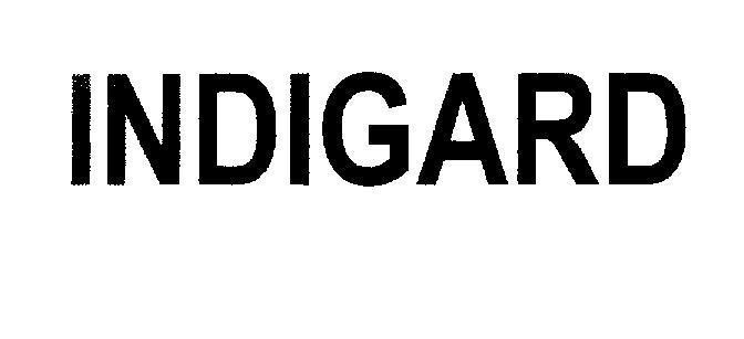 Mẫu nhãn hiệu INDIGARD