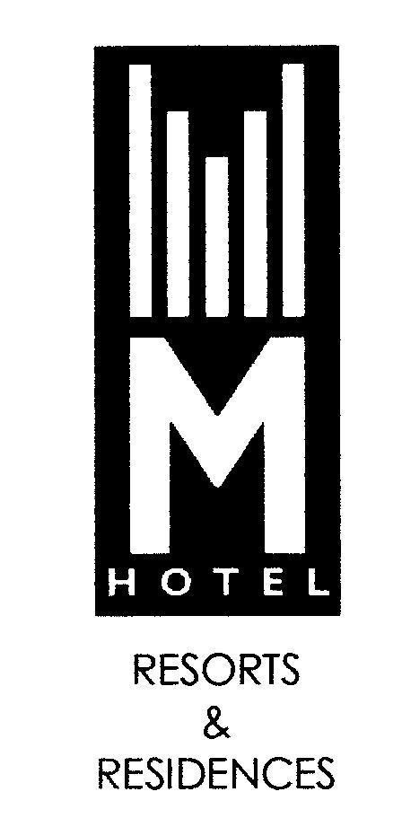 Mẫu nhãn hiệu M HOTEL RESORTS & RESIDENCES
