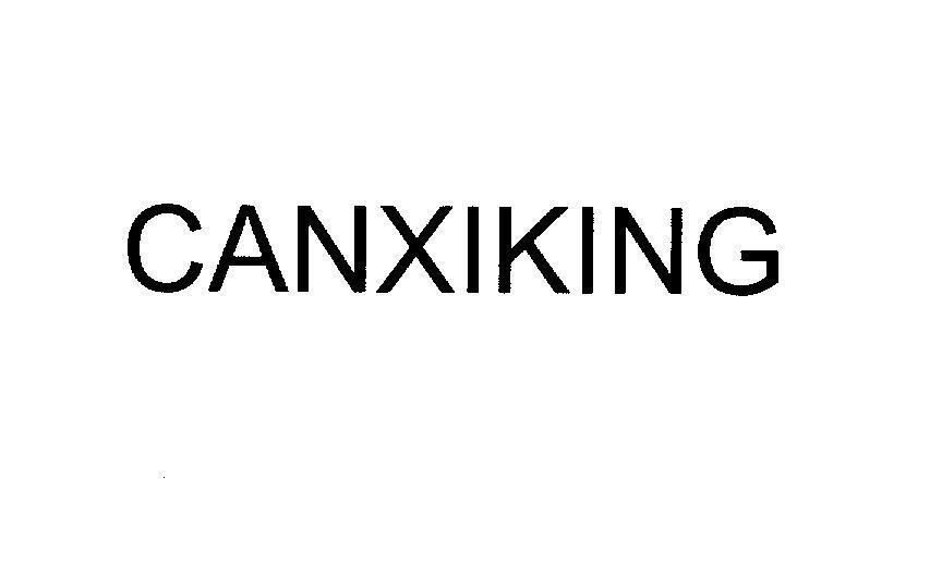 Mẫu nhãn hiệu CANXIKING