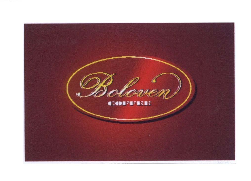 Mẫu nhãn hiệu Boloven COFFEE