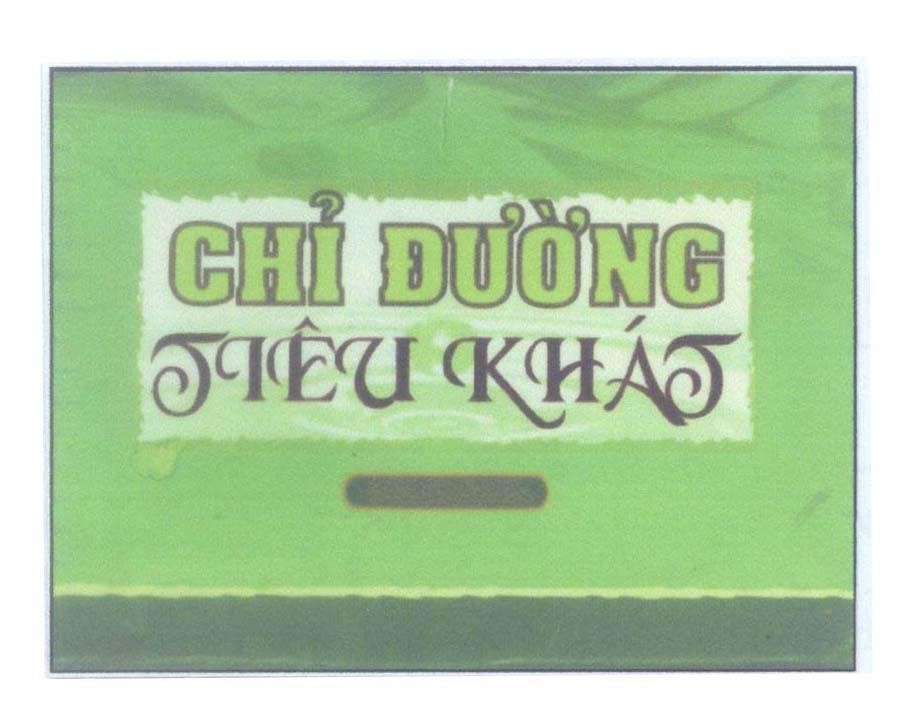 Mẫu nhãn hiệu Chỉ Đường Tiêu Khát