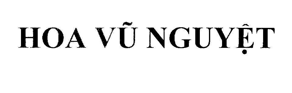 Mẫu nhãn hiệu Hoa Vũ Nguyệt