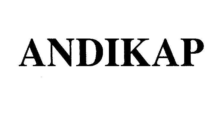 Mẫu nhãn hiệu ANDIKAP