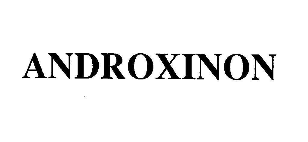 Mẫu nhãn hiệu ANDROXINON