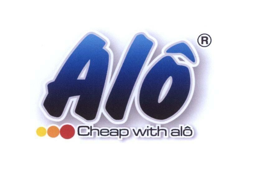 Mẫu nhãn hiệu Alô Cheap with alô