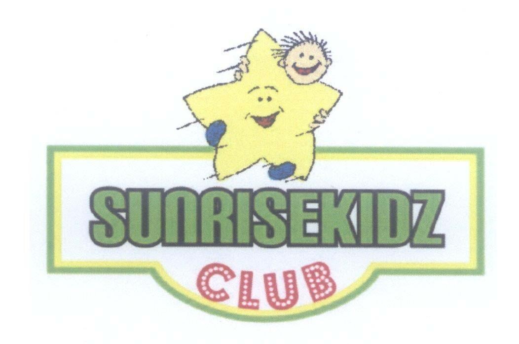 Mẫu nhãn hiệu SUNRISEKIDZ CLUB