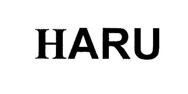 Mẫu nhãn hiệu HARU