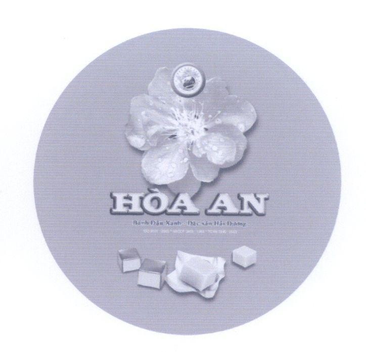 Mẫu nhãn hiệu Hòa An Bánh Đậu Xanh - Đặc Sản Hải Dương