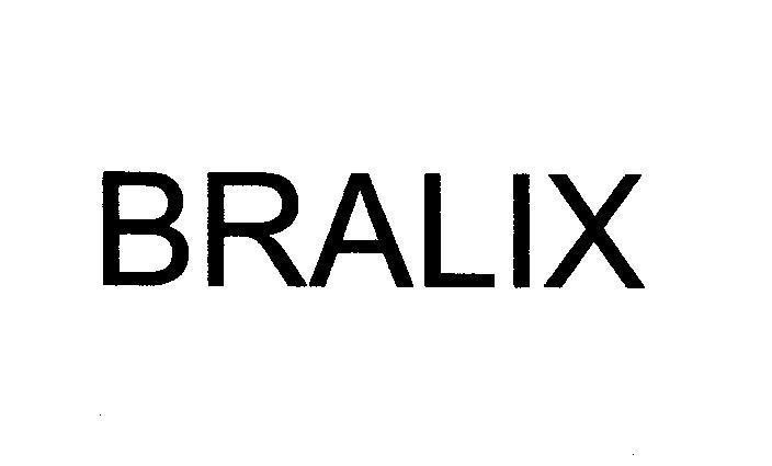Mẫu nhãn hiệu BRALIX