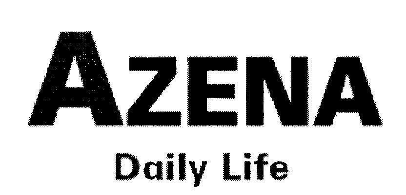 Mẫu nhãn hiệu AZENA Daily Life