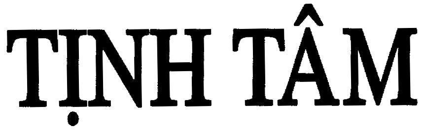 Mẫu nhãn hiệu Tịnh Tâm