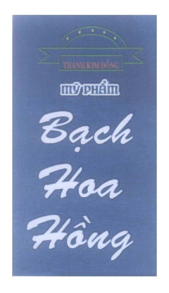 Mẫu nhãn hiệu Bạch Hoa Hồng Mỹ Phẩm Bạch Hoa Hồng, hinh