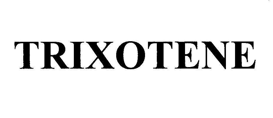 Mẫu nhãn hiệu TRIXOTENE