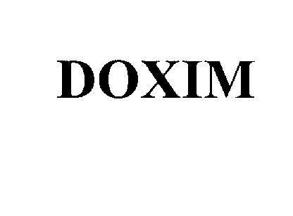 Mẫu nhãn hiệu DOXIM