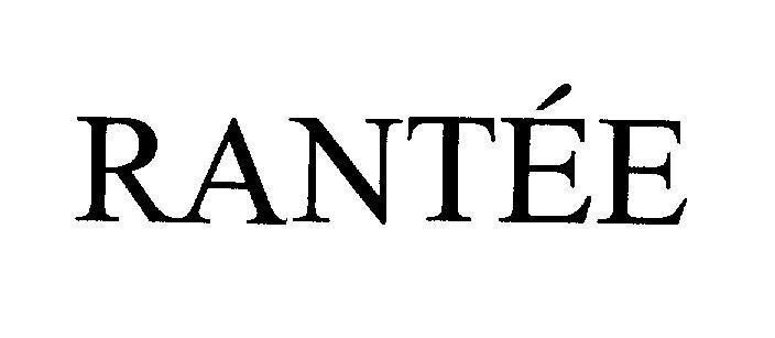 Mẫu nhãn hiệu rantée
