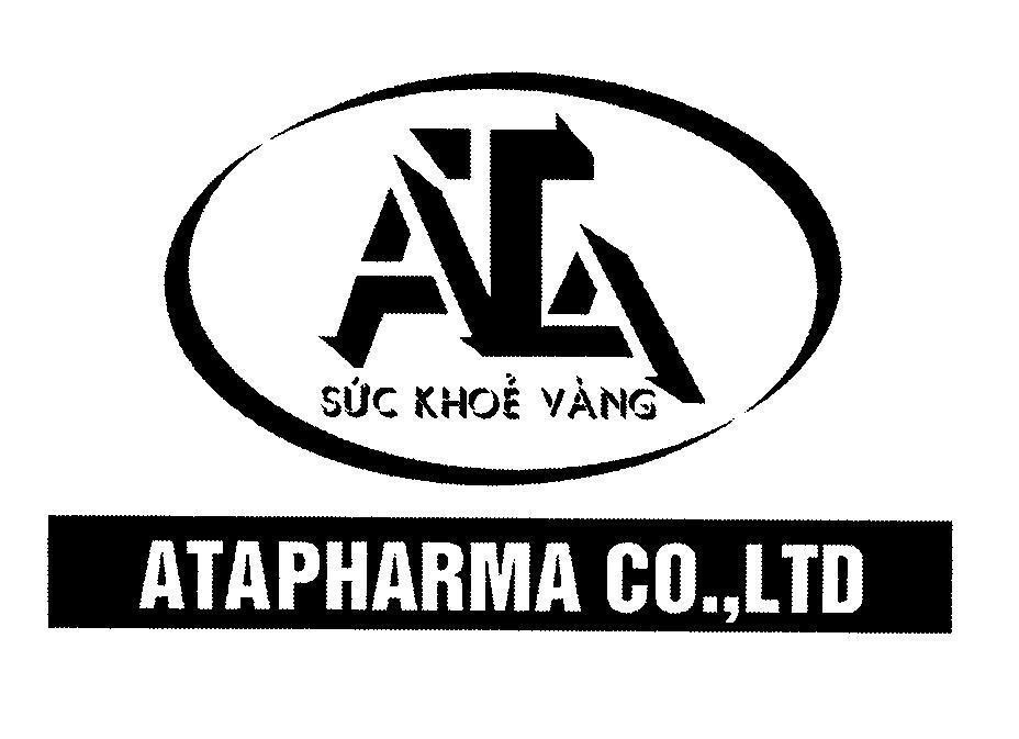 Mẫu nhãn hiệu ATA Sức Khoẻ Vàng ATAPHARMA CO., LTD