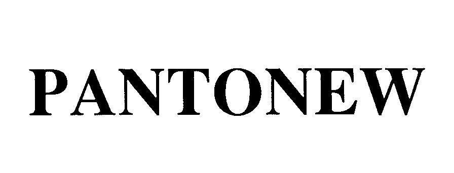 Mẫu nhãn hiệu PANTONEW